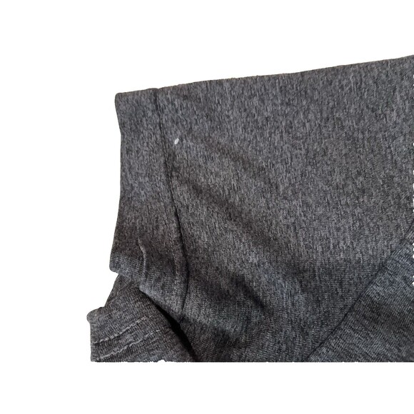 PUMA women Big Cat Logo Activewear T Shirt size Small Grey Moisture Wicking Knit - Picture 5 of 6